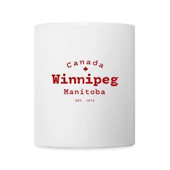 Winnipeg Est 1873 Shirt - Mug - white - Front