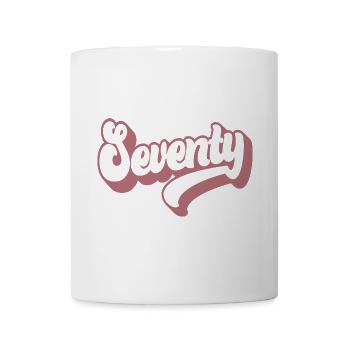 Soixante-dix femmes de 70 ans - Mug blanc - blanc - Devant