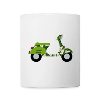 Roller Daisy Meadow Holiday Summer Italy Fan - Mug - white - Front