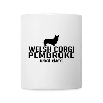Gallois Corgi Pembroke quoi d’autre Chiens Wilsigns - Mug blanc - blanc - Devant