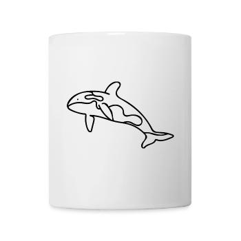 Killerwal - Orca - Tasse - Weiß - Vorne