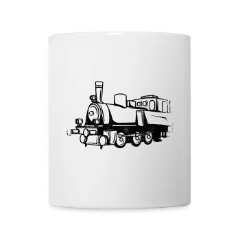 Train Drawing - Mug - white - Front