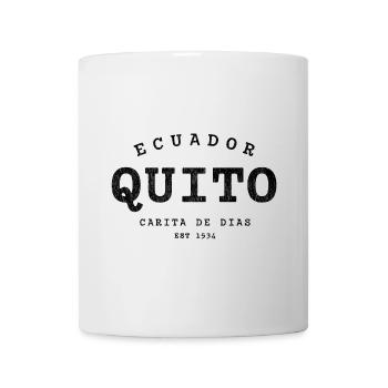 Quito, Ecuador – Carita de Dios since 1534 - Mug - white - Front