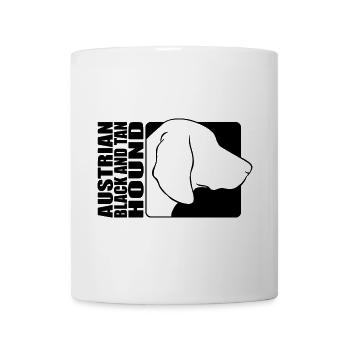 Austrian Black and Tan Hound Profile Dogs Wilsigns - Mug - white - Front