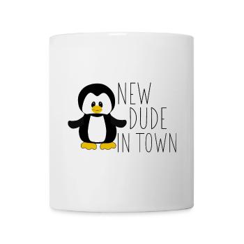 New Dude in Town - Tasse - Weiß - Vorne