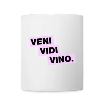 Veni Vidi Vino - Tasse - Weiß - Vorne