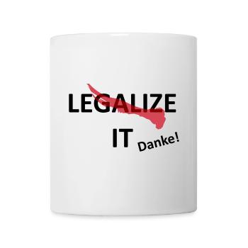 Cannabis Marijuana Legalization - Mug - white - Front