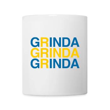 GRINDA Sverige Sweden Schweden Flagge - Tasse - Weiß - Vorne
