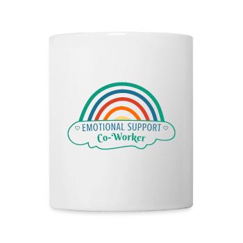 Emotional Support Employee Work Beast Blue - Mug - white - Front
