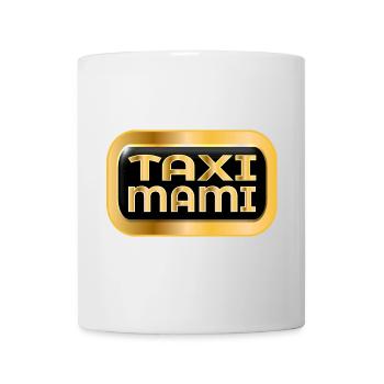 AUTOFAHRERIN MUTTER - TAXI MAMI - Tasse - Weiß - Vorne