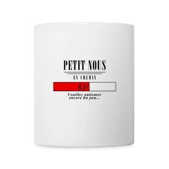 Petit nous en chemin - Mug blanc - blanc - Devant