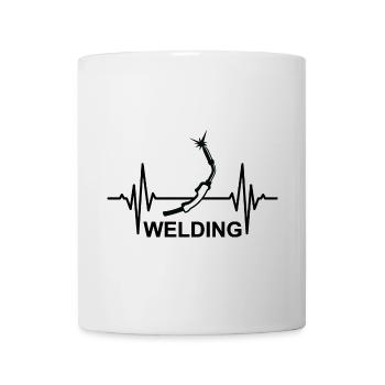 Welding, ECG, palpitations - Mug - white - Front