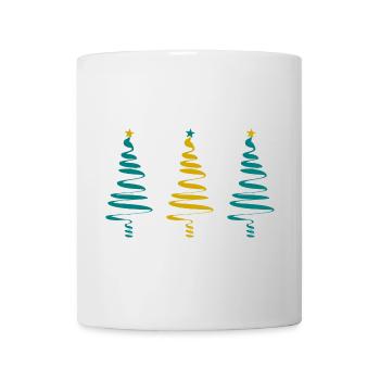 CHRISTMAS. MERRY CHRISTMAS. MERRY CHRISTMAS. NEW YEAR’S DAY - Mug - white - Front