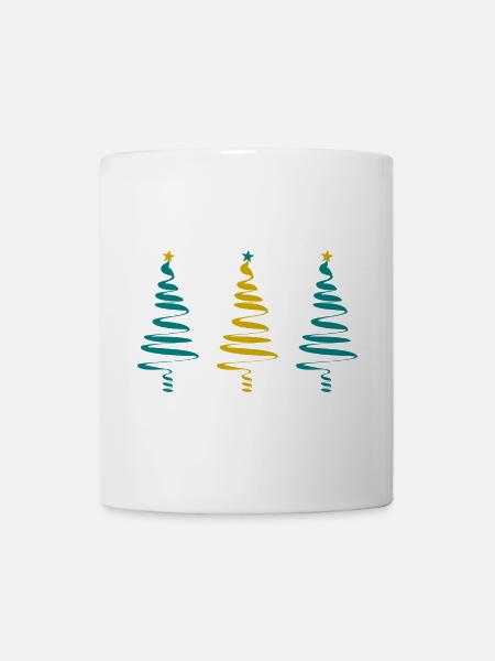 WEIHNACHTEN. FROHE WEIHNACHTEN. FROHE WEIHNACHTEN. NEUJAHR - Tasse - Weiß