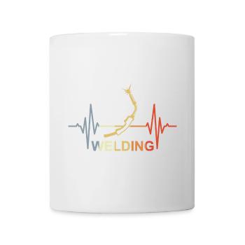 I love welding - Mug - white - Front