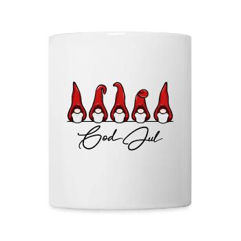 God Jul Julenisser Nisser Danmark - Tasse - Weiß - Vorne