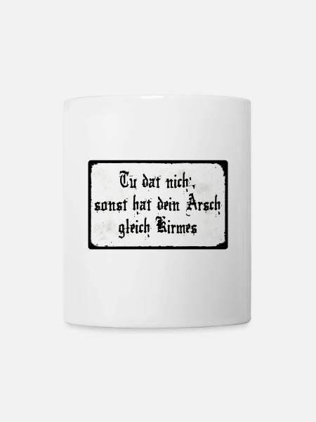 Tu dat nich' - Tasse - Weiß
