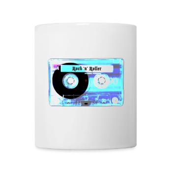 Cassette rétro - Mug blanc - blanc - Devant
