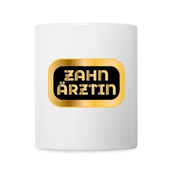 Geschenke für Zahnärztin - ZAHNMEDIZINERIN - Tasse - Weiß - Vorne