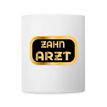 Zahnarzt Zahnmediziner - Tasse - Weiß - Vorne