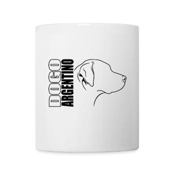 Dogue Argentino Profil Chiens Chien Wilsigns - Mug blanc - blanc - Devant