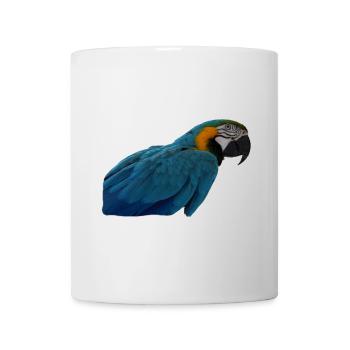 Papageien Vogel T-shirt Geschenk - Tasse - Weiß - Vorne