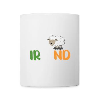 Schaf Irland - Tasse - Weiß - Vorne