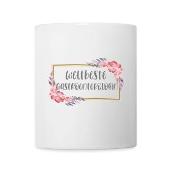 Gastroenterologin Ärztin Doktorin Beruf Geschenk - Tasse - Weiß - Vorne
