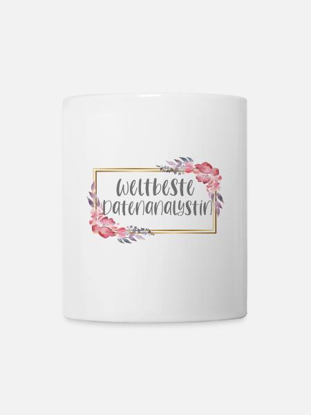 Datenanalystin Datenanalyse Geschenk - Tasse - Weiß