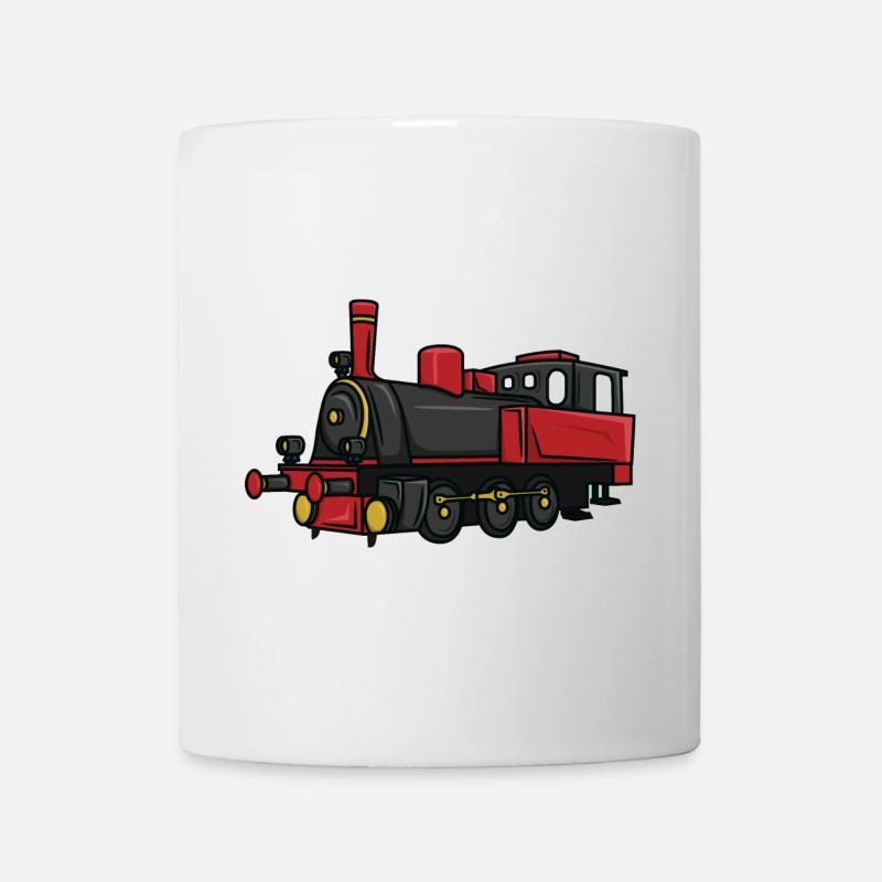 Eisenbahn Kinder - Tasse - Weiß