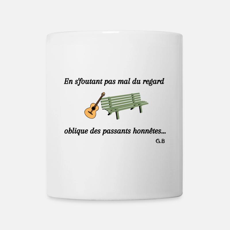 Les bancs publics - Mug blanc - blanc