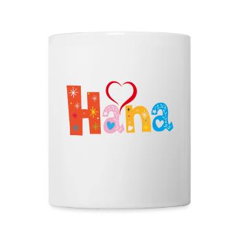 Personalized Hana Name - Mug - white - Front