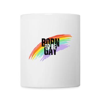 Né pour célébrer la diversité queer - Mug blanc - blanc - Devant