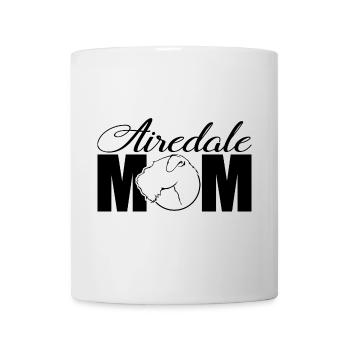 Airedale Terrier Profil Chiens Chien Wilsigns - Mug blanc - blanc - Devant
