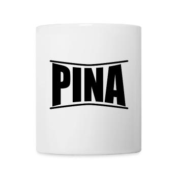 T-Shirt Pina T-Shirt Geschenkidee - Tasse - Weiß - Vorne