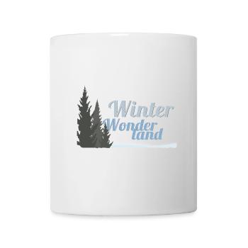 Winter Wonderland Trees - Tasse - Weiß - Vorne