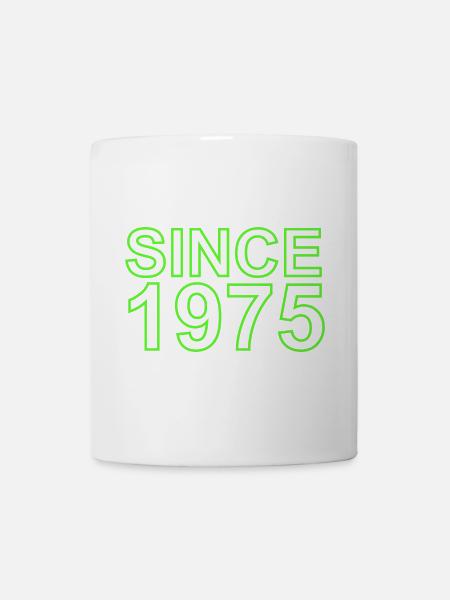 Since 1975 - Tasse - Weiß