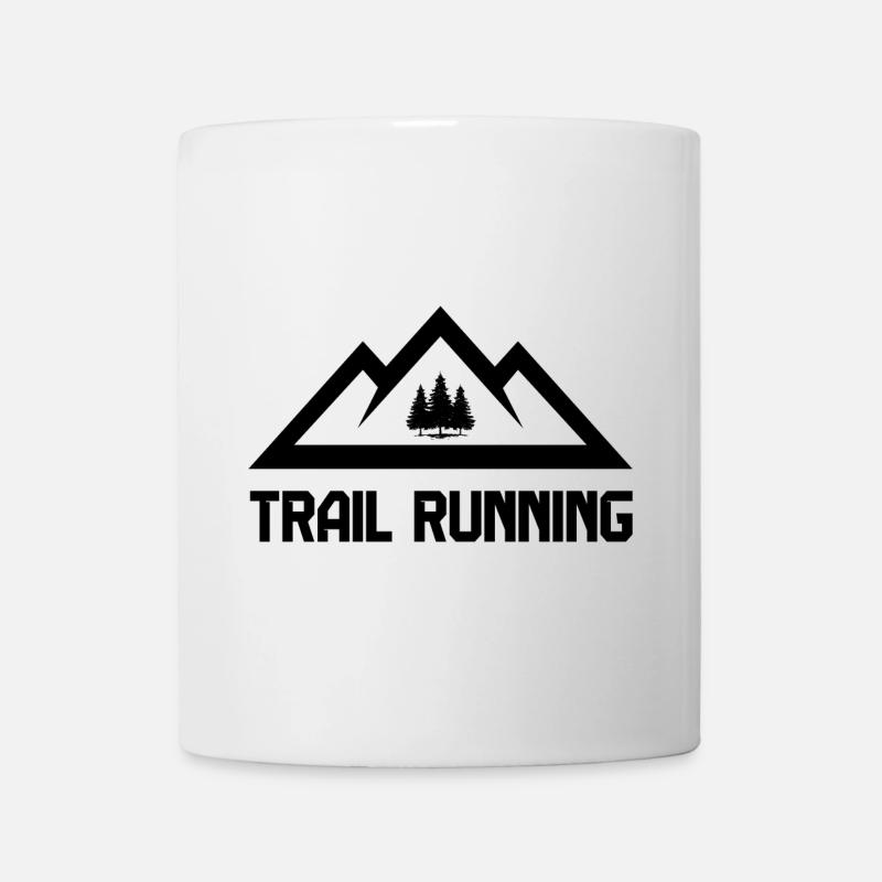 Trailrunning (Trailrunning) - Tasse - Weiß
