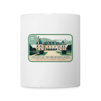 Château de Beauregard dans la Vallée de la Loire - Mug blanc - blanc - Devant