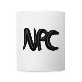 Npc Abstrakte Balloon Kunst - Tasse - Weiß - Vorne