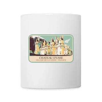 Château d'Ussé, Loire Valley - Mug - white - Front