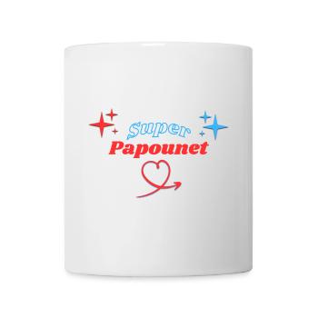 Super Papounet - Tasse - Weiß - Vorne