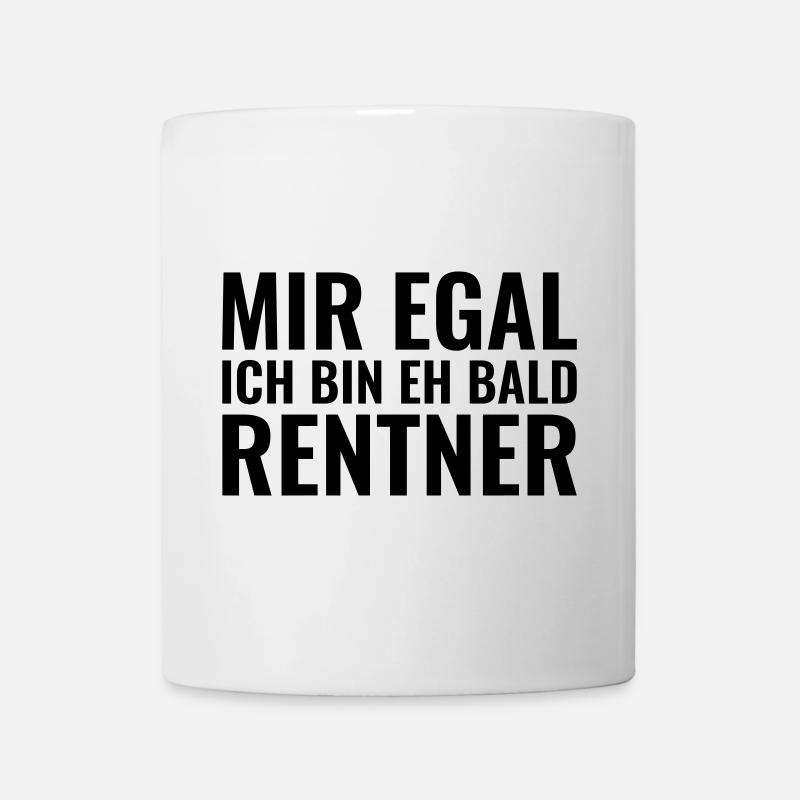 Rentner - Tasse - Weiß