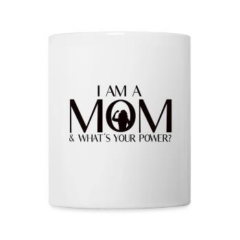 I am a mother – What is your superpower? - Mug - white - Front
