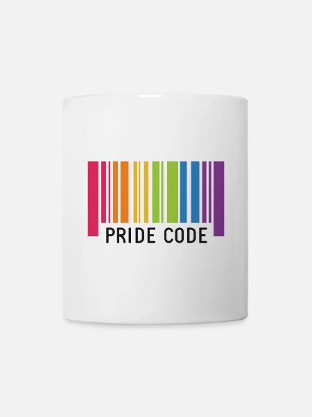 LGBT Pride Monat - Pride Code - Tasse - Weiß