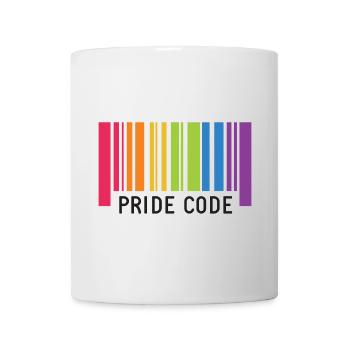 LGBT Pride Monat - Pride Code - Tasse - Weiß - Vorne