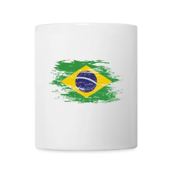Brazil flag used - Mug - white - Front