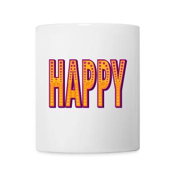Fröhlicher Zirkusstil - Tasse - Weiß - Vorne