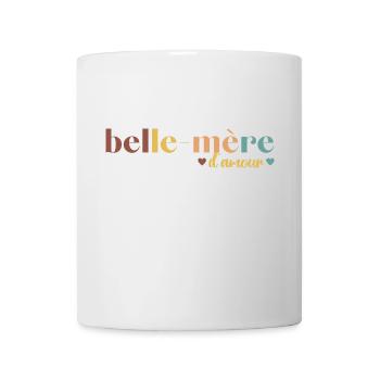 Belle-mère d' amour cadeau pour belle-maman - Mug blanc - blanc - Devant