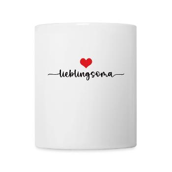Lieblingsoma Beste Großmutter Omi Großmama Oma - Tasse - Weiß - Vorne